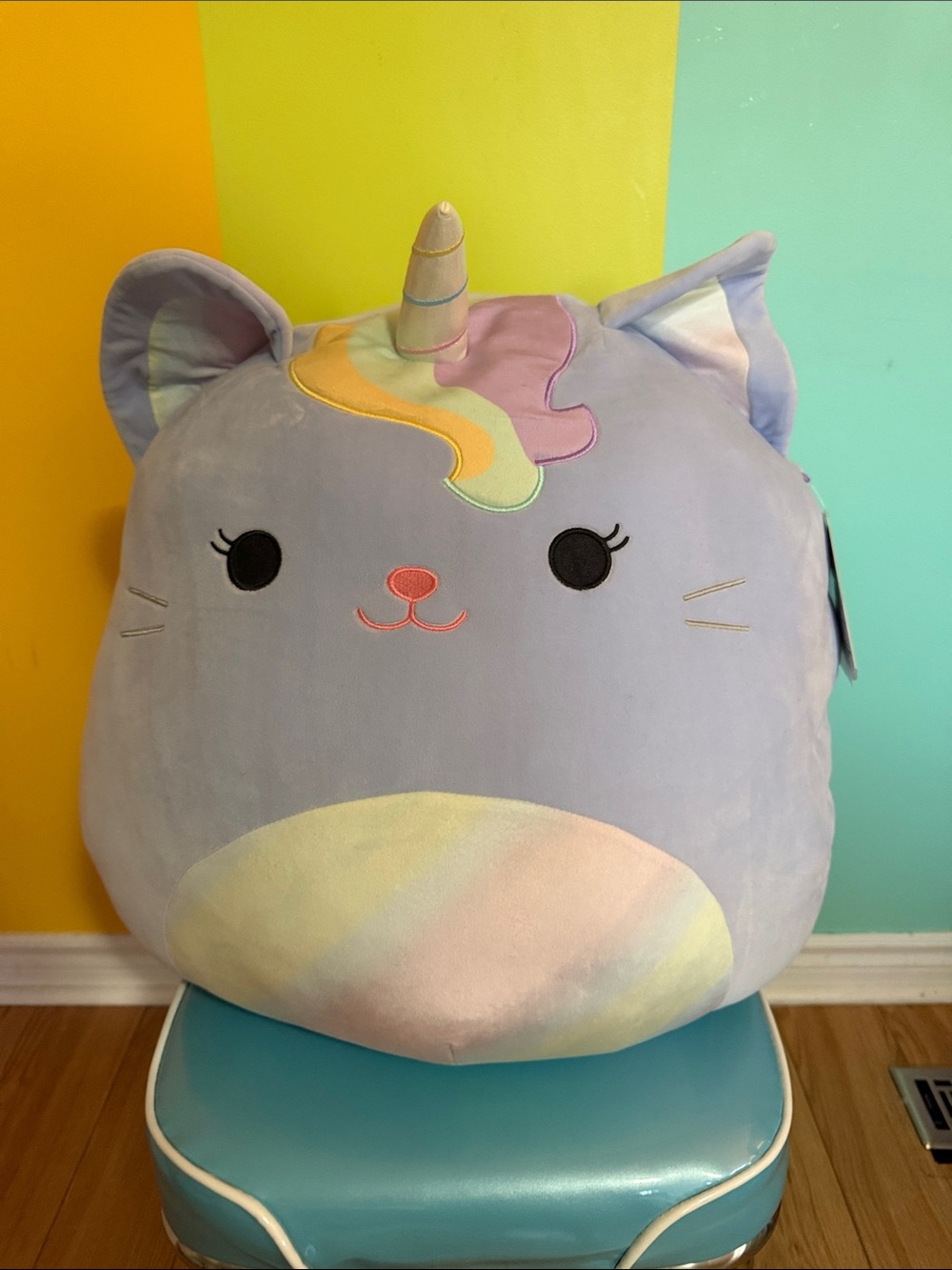 XXL squishmallow Clarice the caticorn 20” NWT
